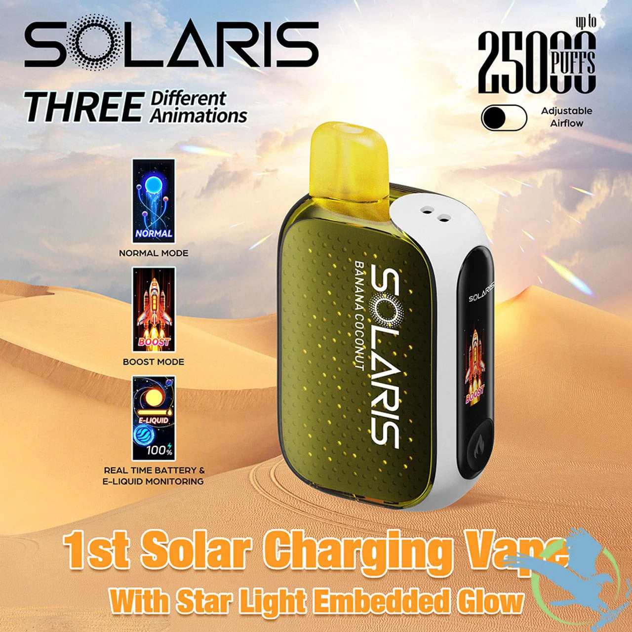 Solaris - 25,000 Puffs Vape Desechable