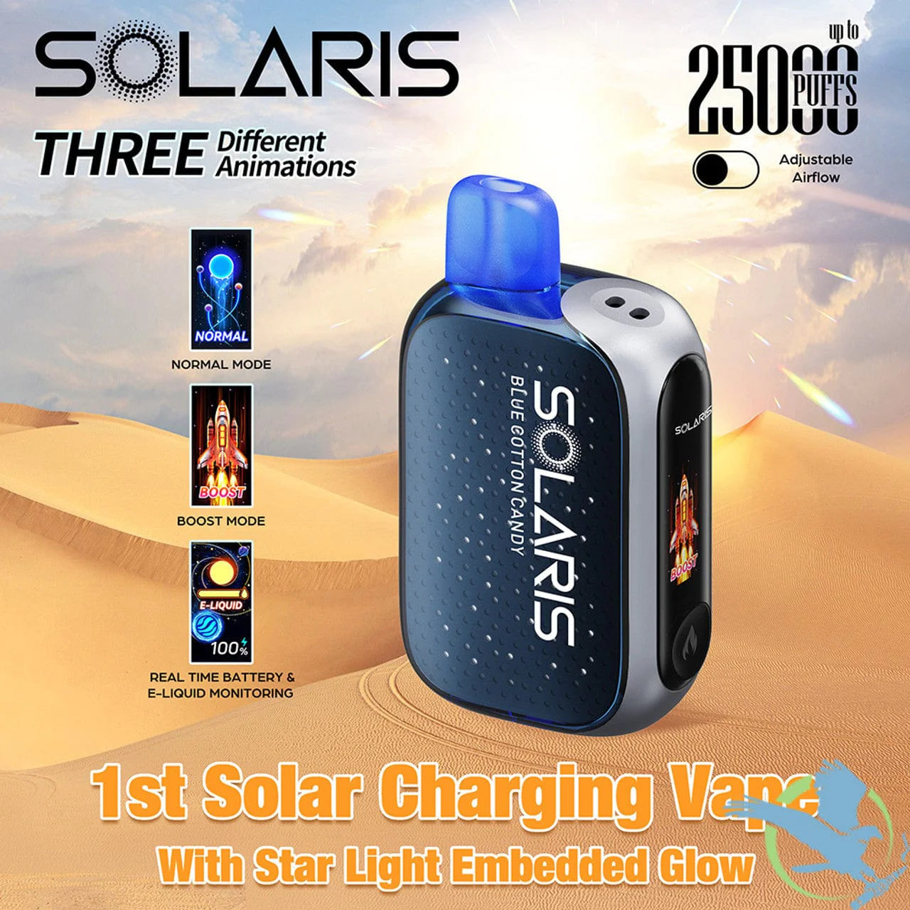Solaris - 25,000 Puffs Vape Desechable