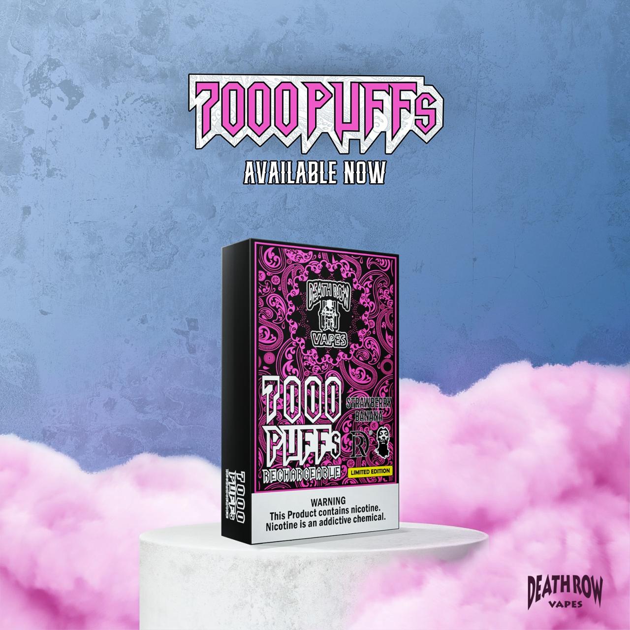 Death Row Snoop Dog Vape Desechable Nicotina 7000 Puff