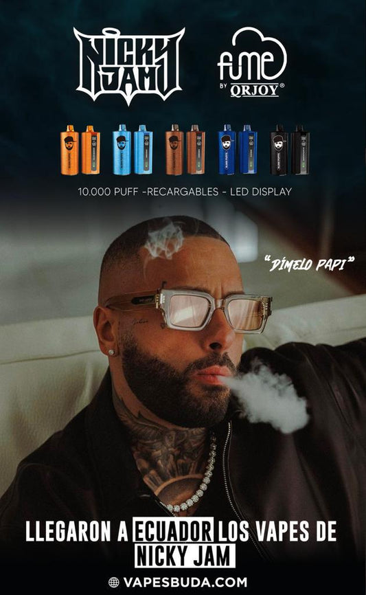 Vape Fume X Nicky Jam 10.000 Puffs Recargable